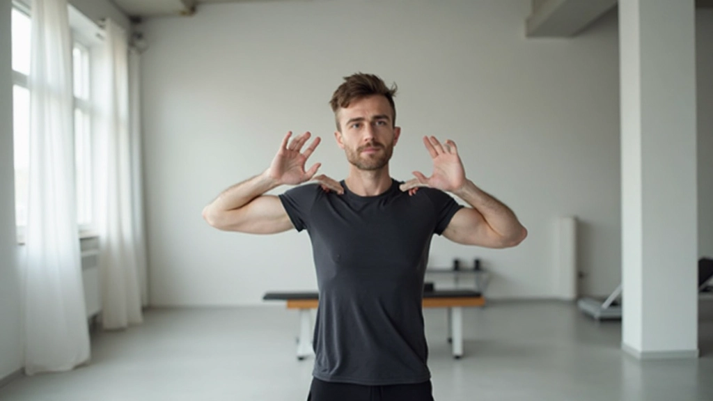 Professionelles Training in moderner Umgebung mit Fokus und Konzentration